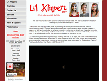 Tablet Screenshot of lilklippers.com